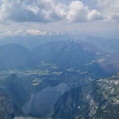 Flugwegposition um 10:24:53: Aufgenommen in der Nähe von Gemeinde Altaussee, Österreich in 2677 Meter